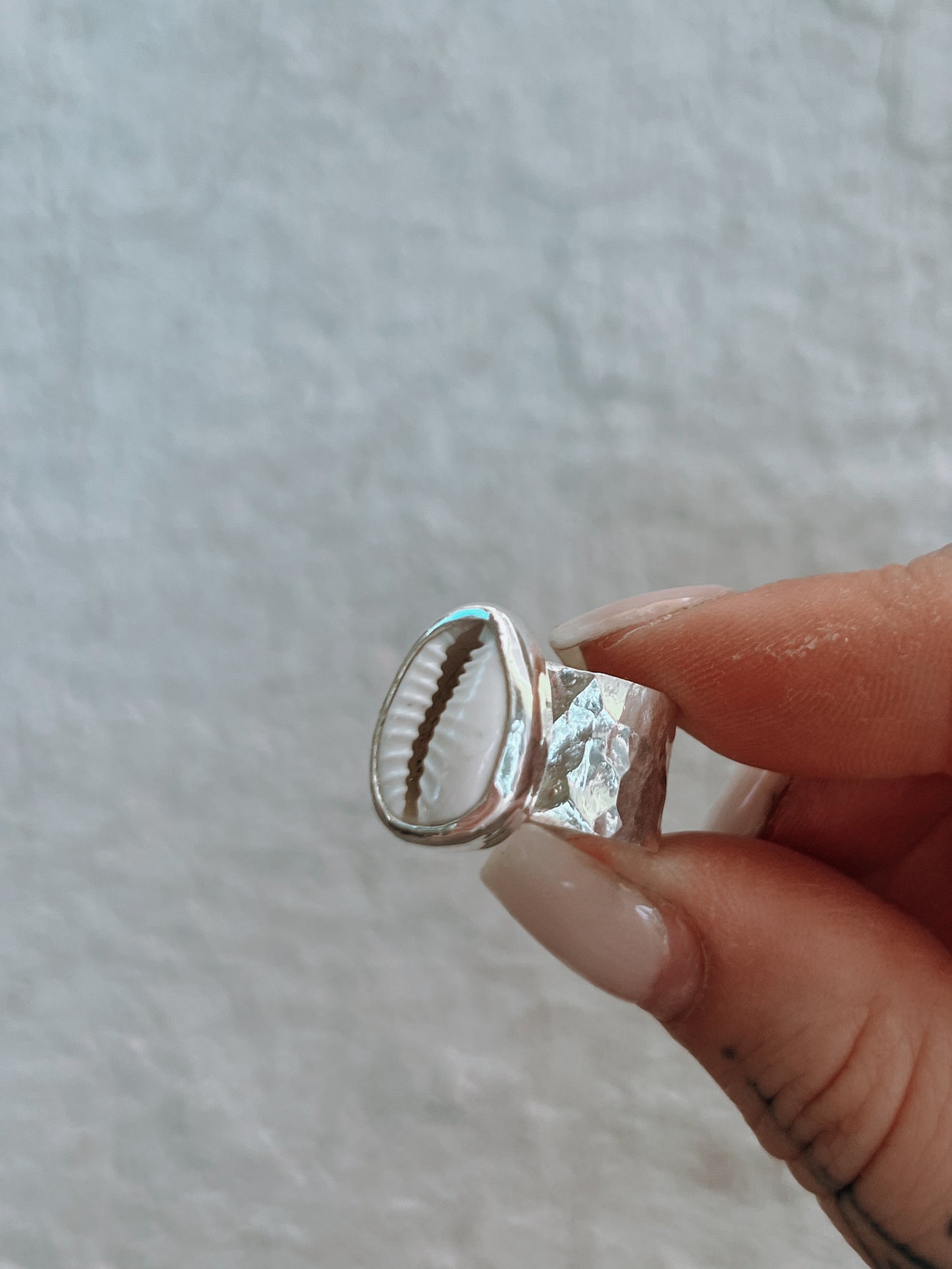 Chunky Cowrie Shell Ring (7)