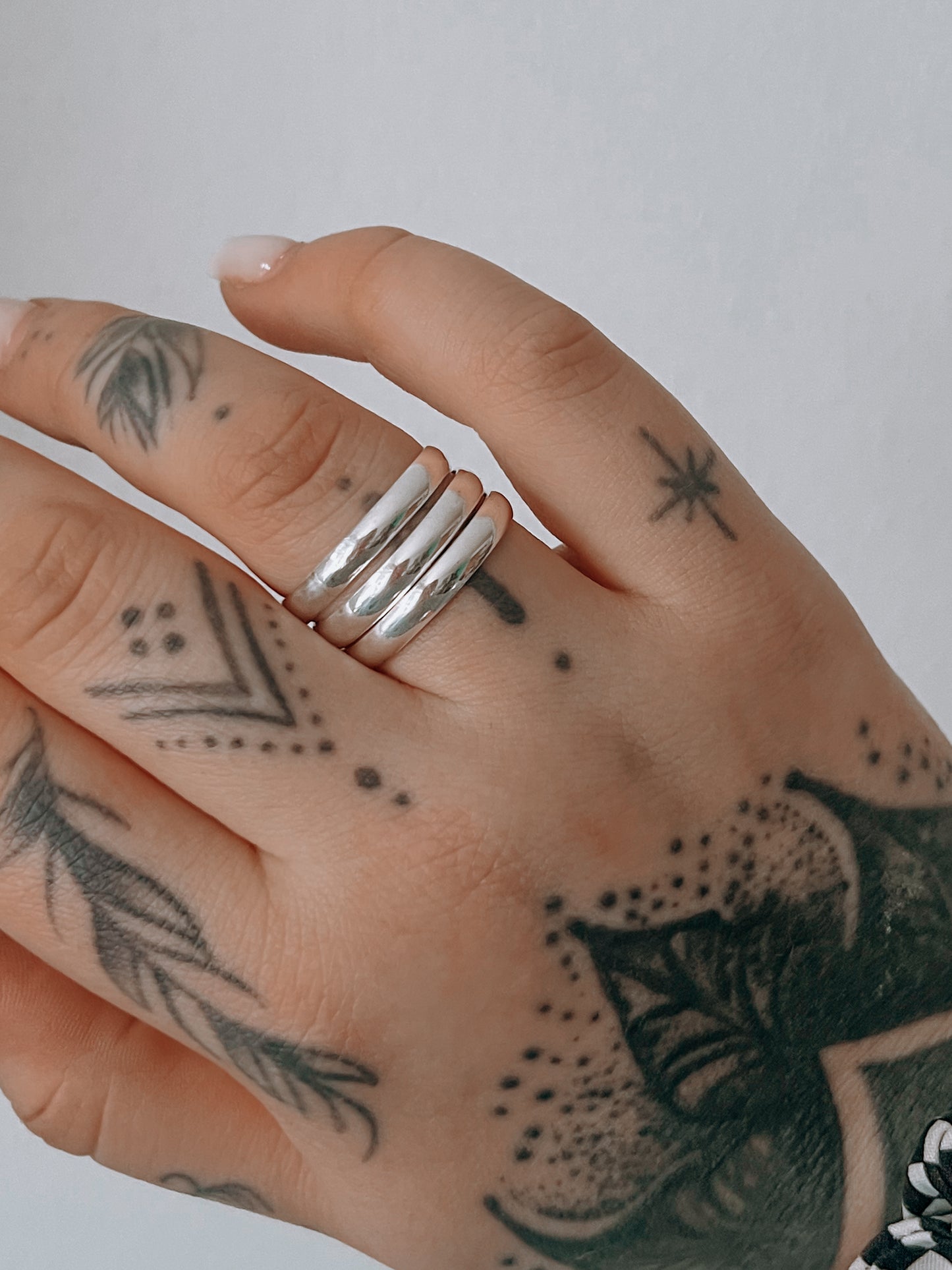 Silver Stacker Band (MTO)