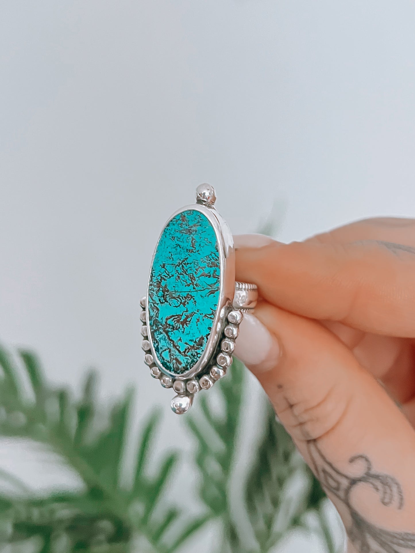 Shattuckite Ring (4.75)