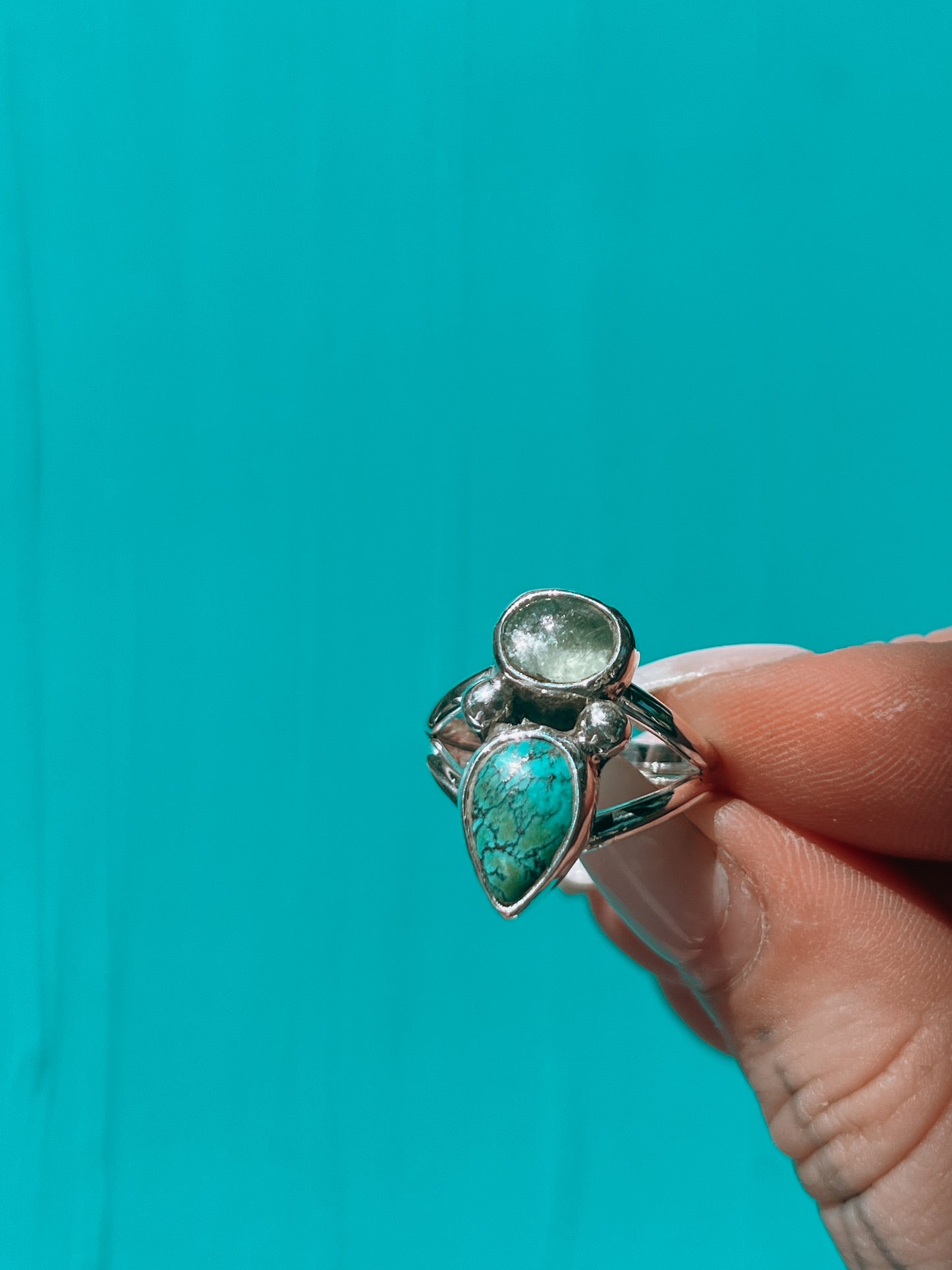 Mint Kyanite x Turquoise Ring (7)