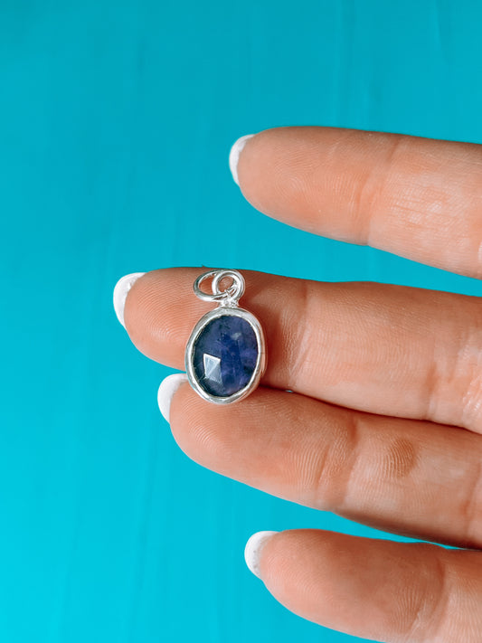 Iolite Charm