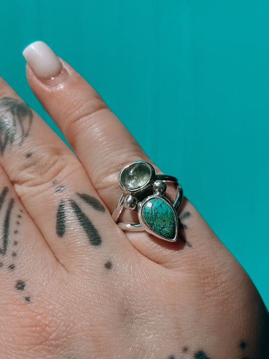 Mint Kyanite x Turquoise Ring (7)