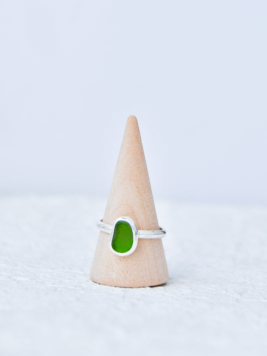 Seaglass Ring (8.5)