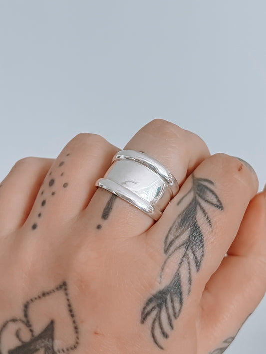 Mirror Band (chunky stacker) > MTO - Made in your size