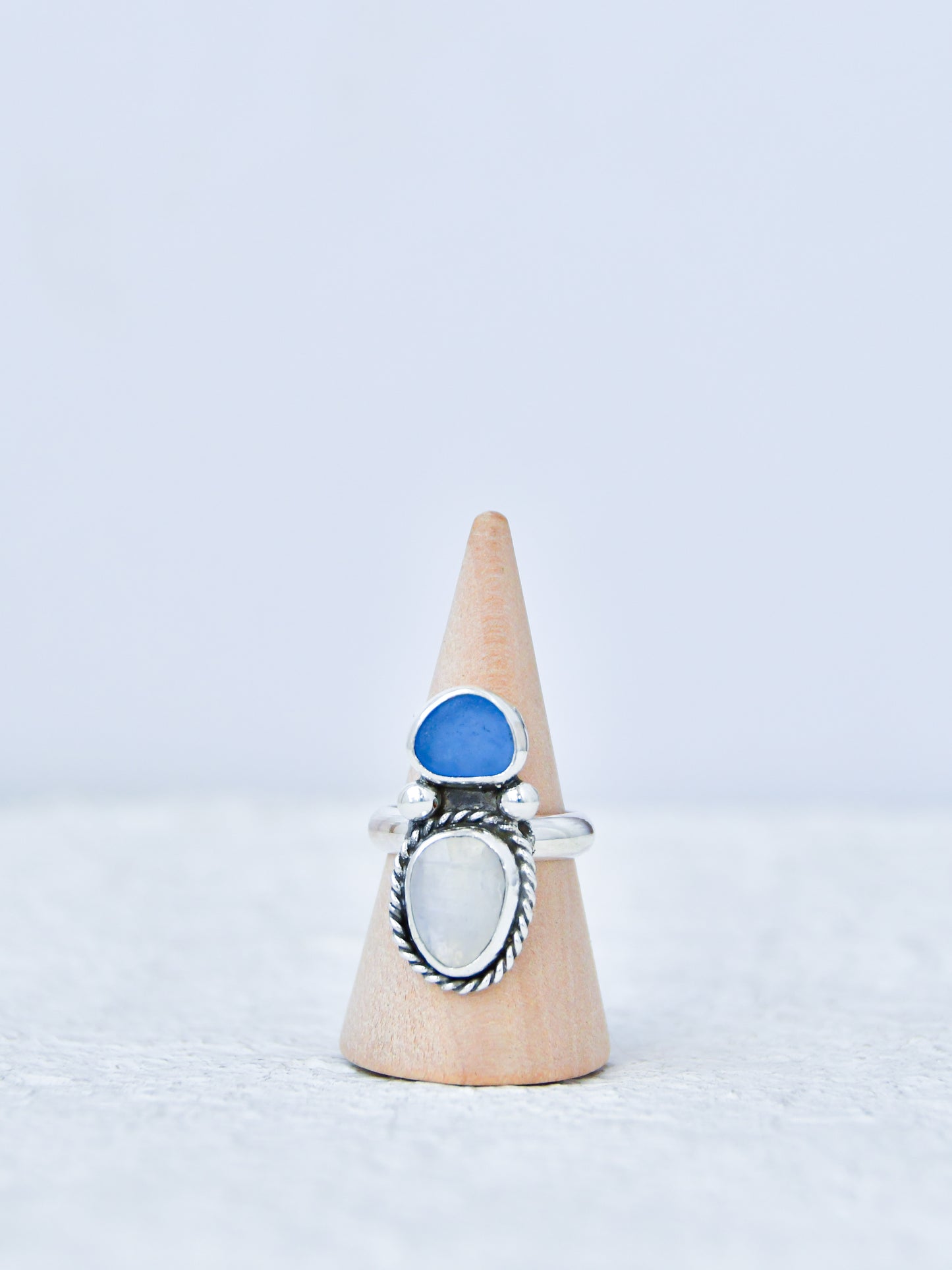 Moonstone x Seaglass Ring (6)