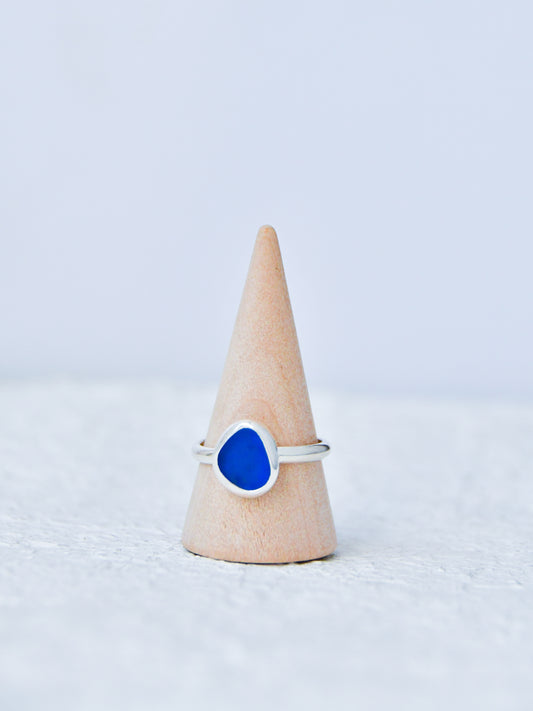Seaglass Ring (8.5)