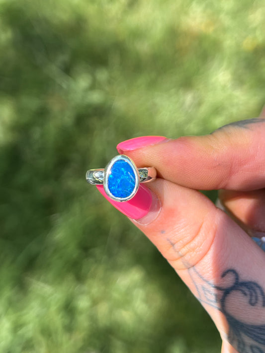 Australian Opal Ring (5.5)