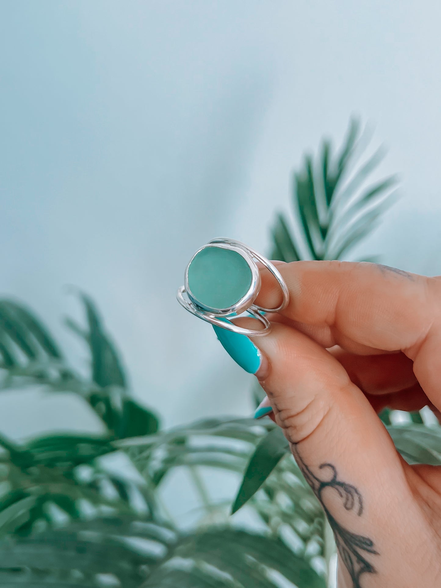 Seaglass Ocean Eye Ring (10)