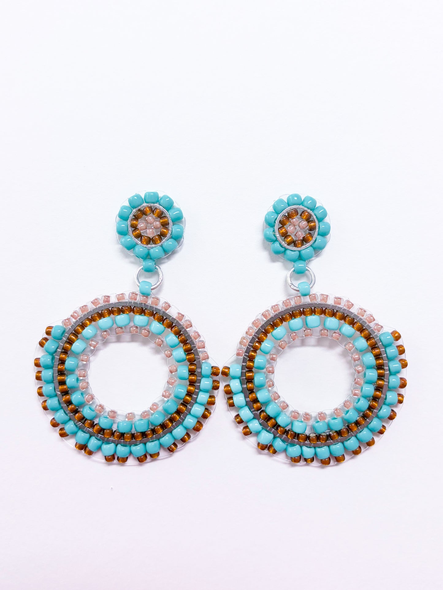 Cleo - beaded earrings