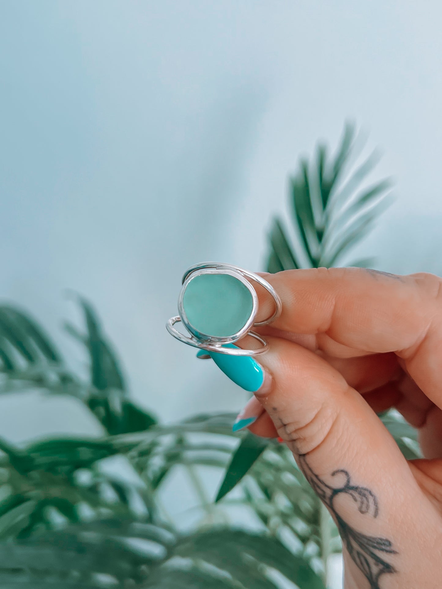 Seaglass Ocean Eye Ring (10)
