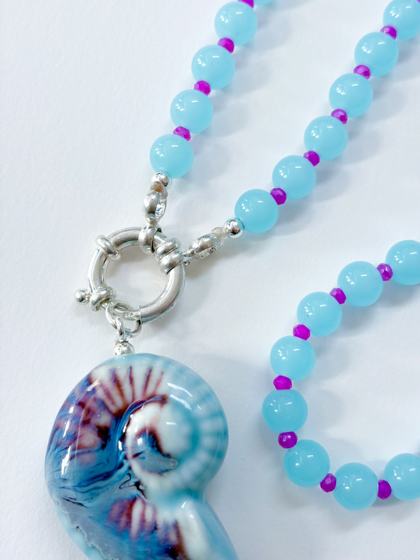 Lagoon - beaded Necklace