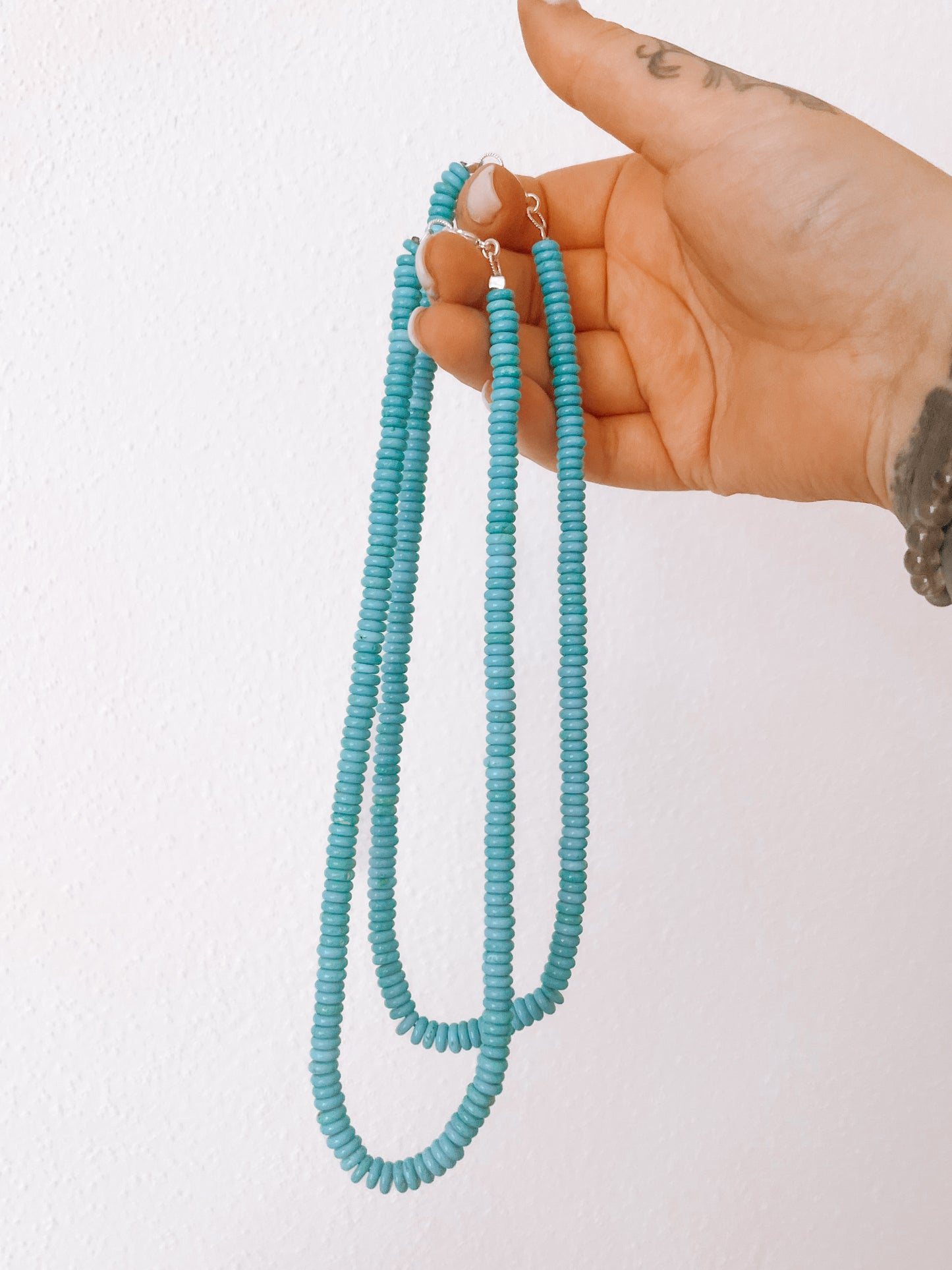 Turquoise Crystal Choker