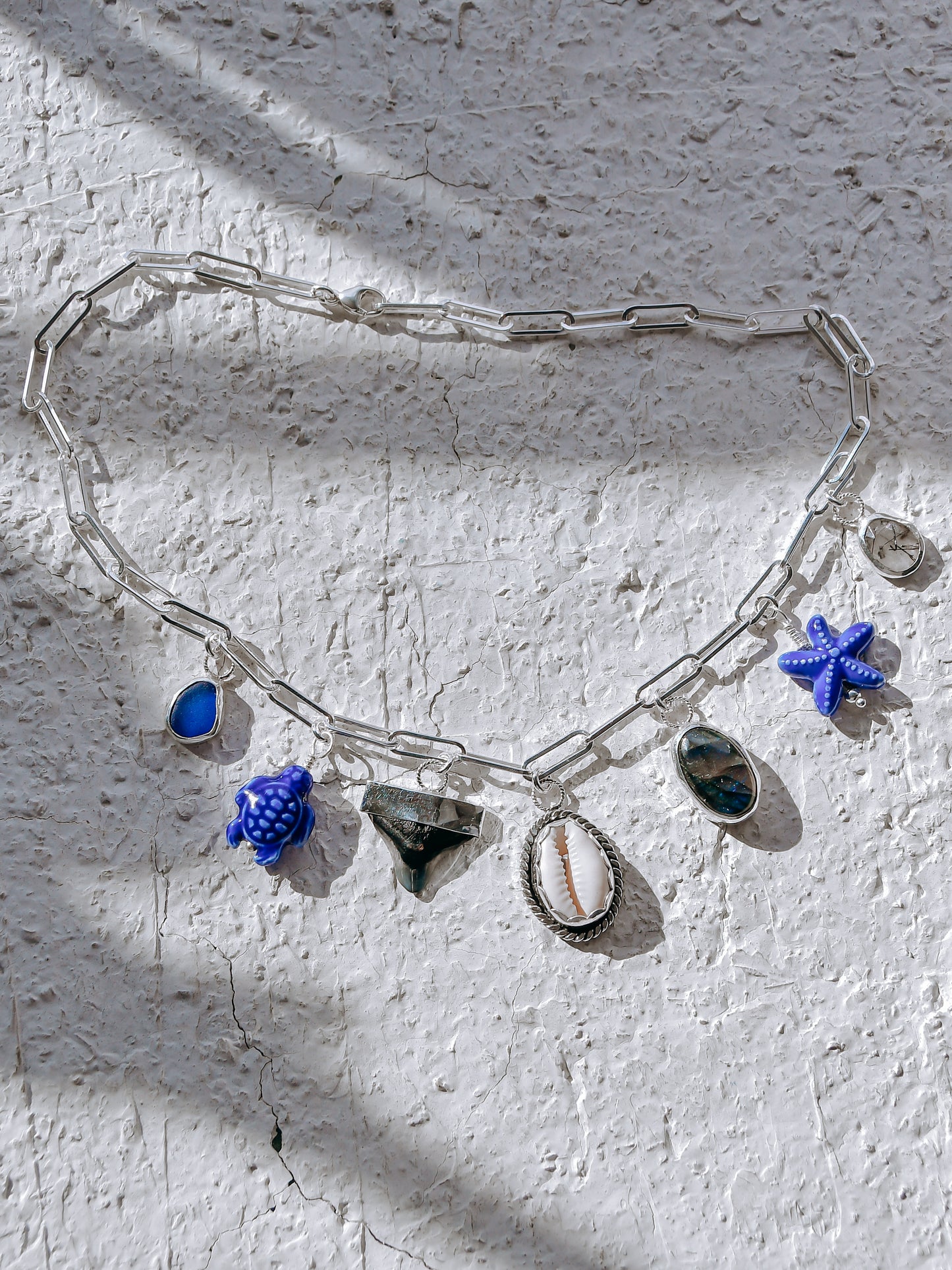 Collection Charm Necklace No.03 • Deep sea
