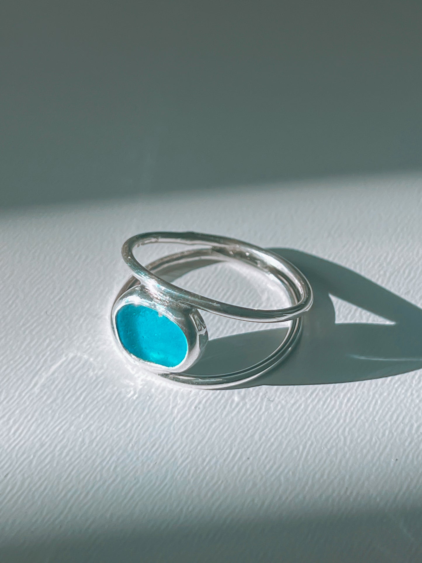 Seaglass Ring “Ocean Eye” (9)