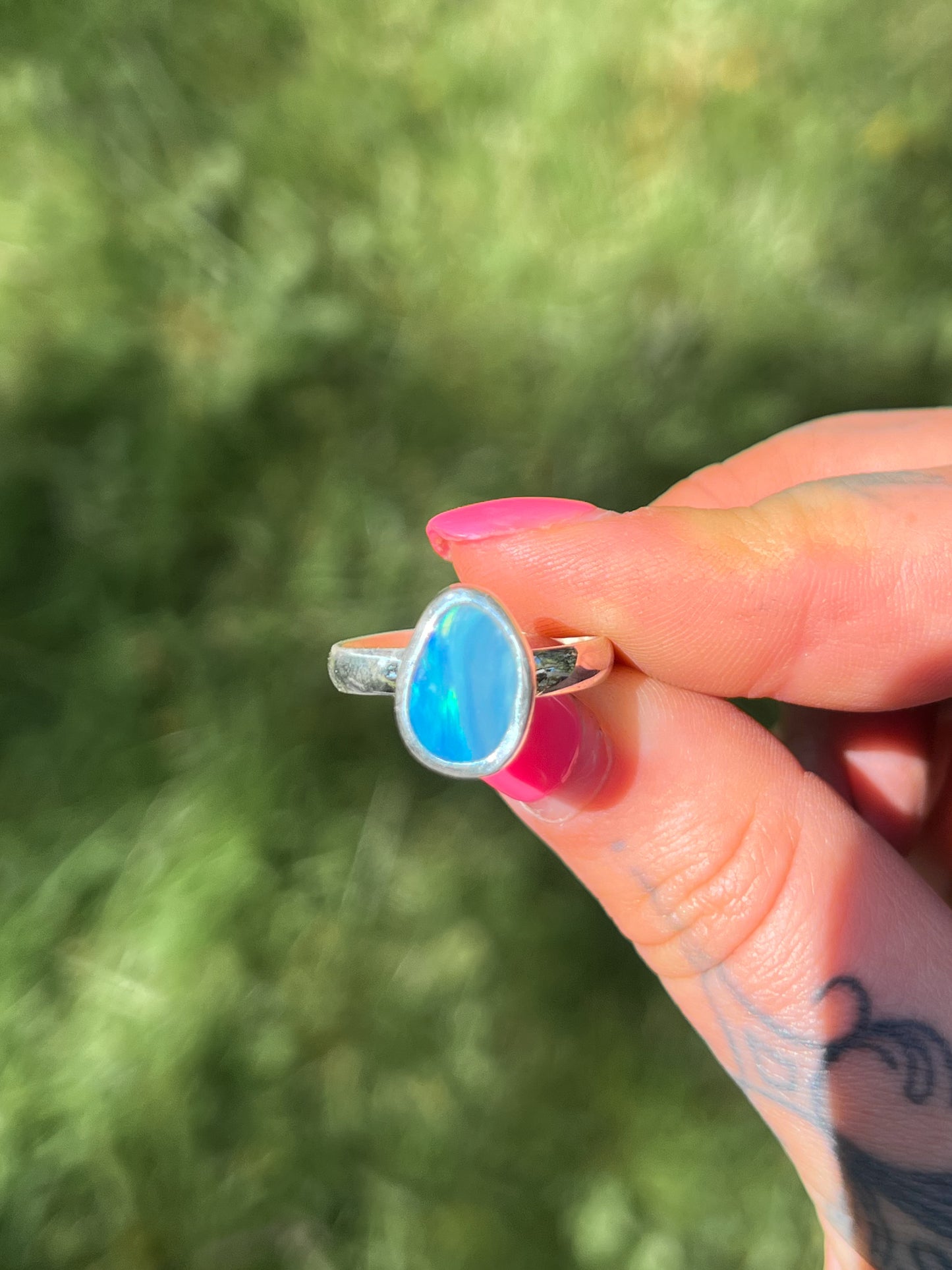 Australian Opal Ring (9.5)