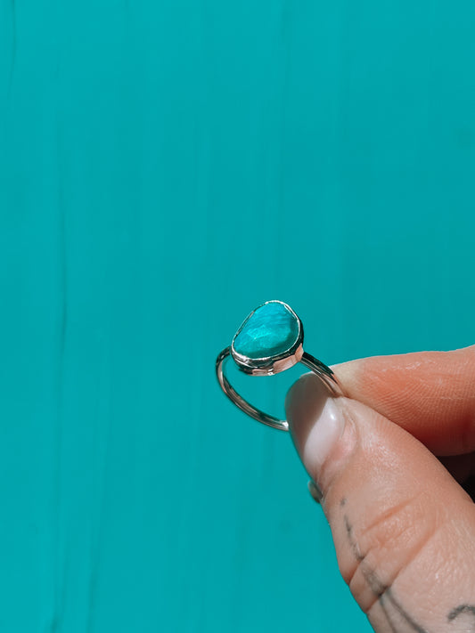 Chrysocholla Ring (8.5)