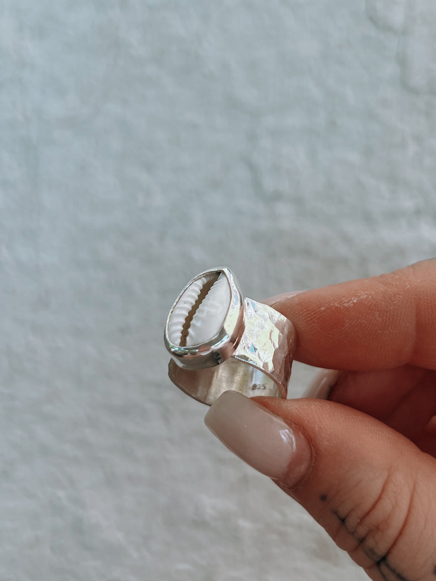 Chunky Cowrie Shell Ring (7)
