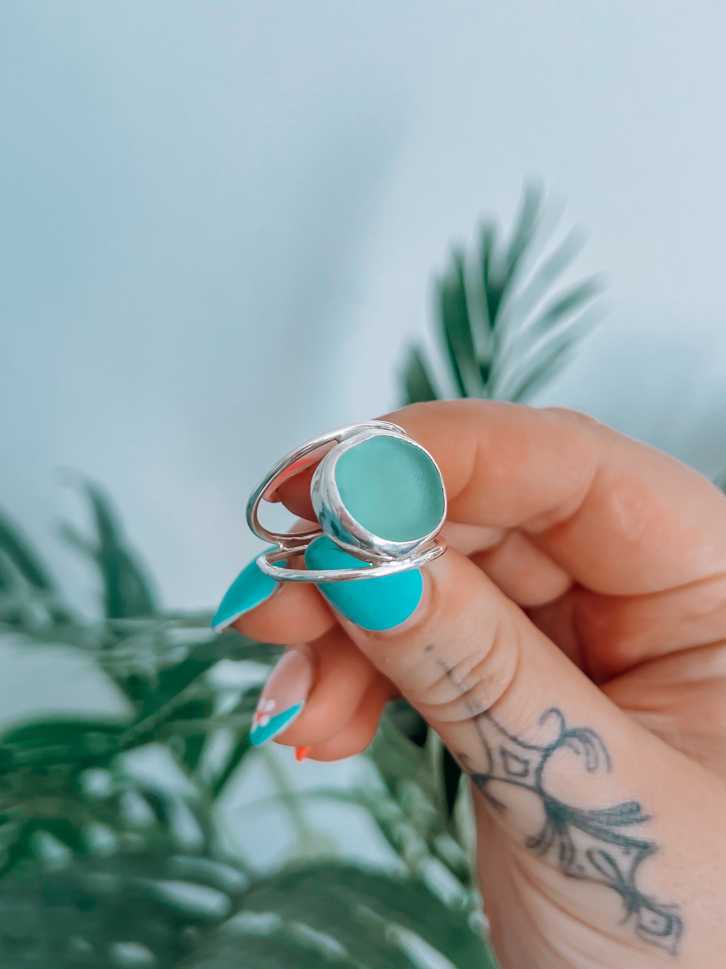 Seaglass Ocean Eye Ring (10)