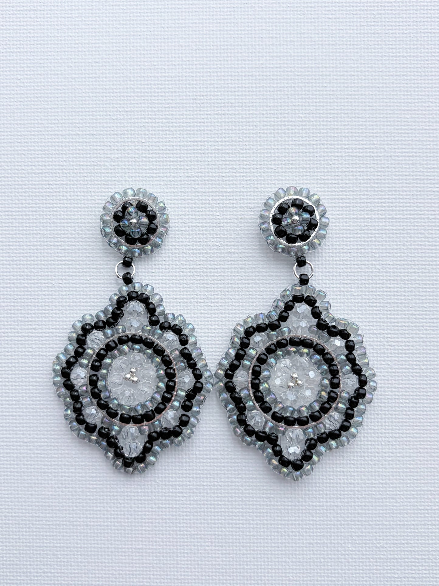 Friday - beaded earrings