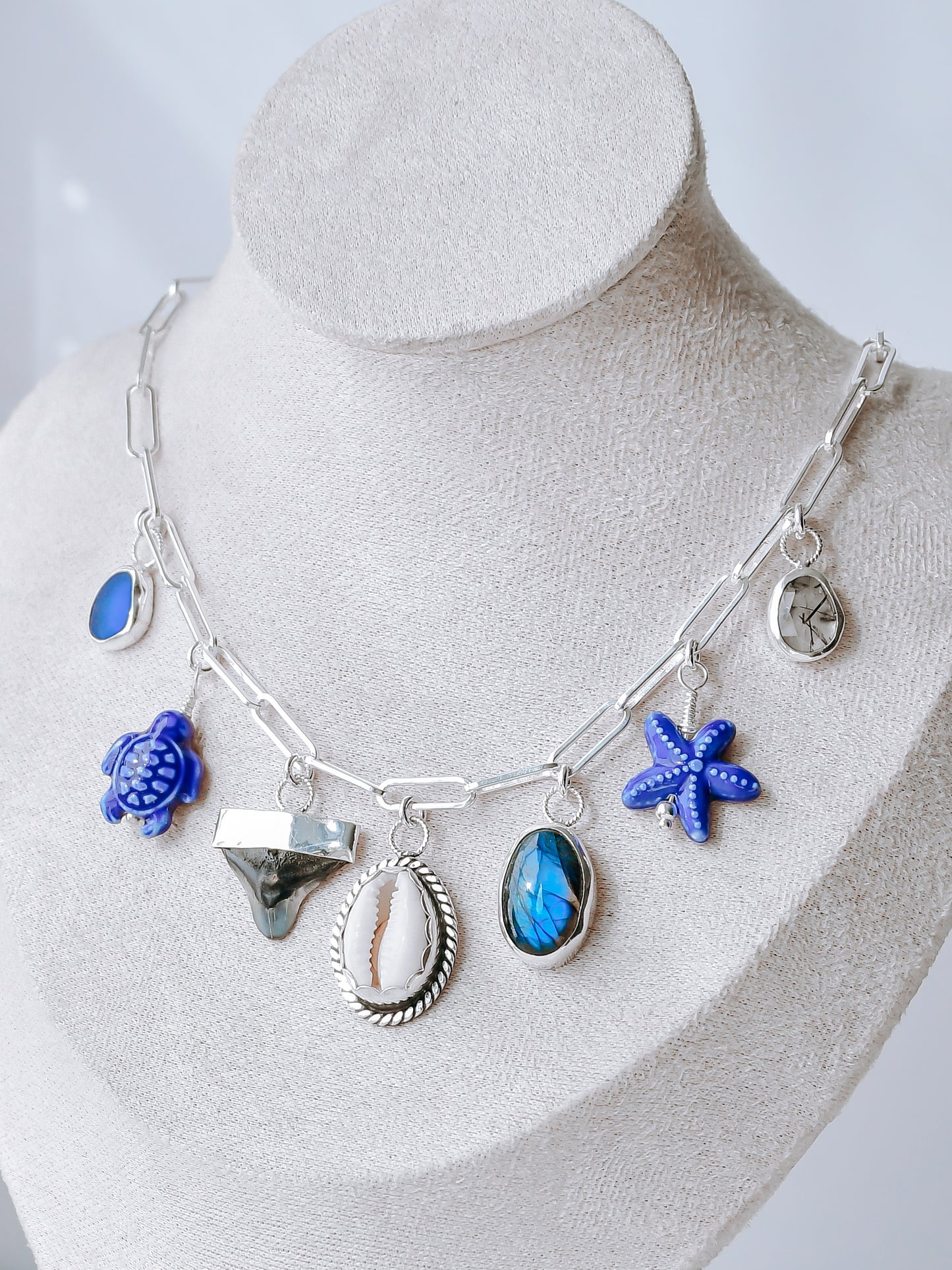 Collection Charm Necklace No.03 • Deep sea