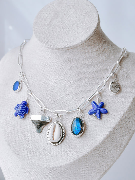Collection Charm Necklace No.03 • Deep sea
