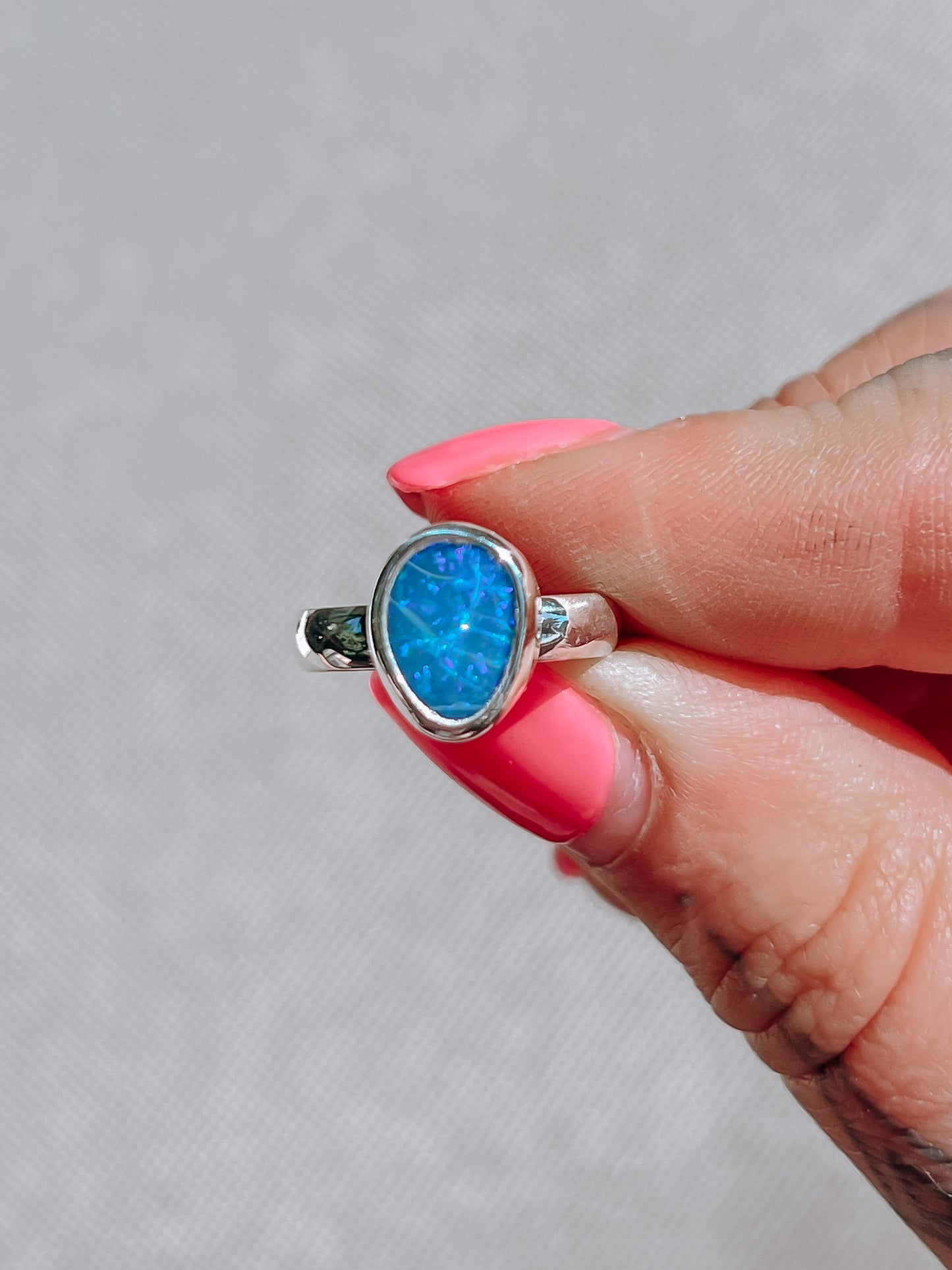 Australian Opal Ring (5.5)