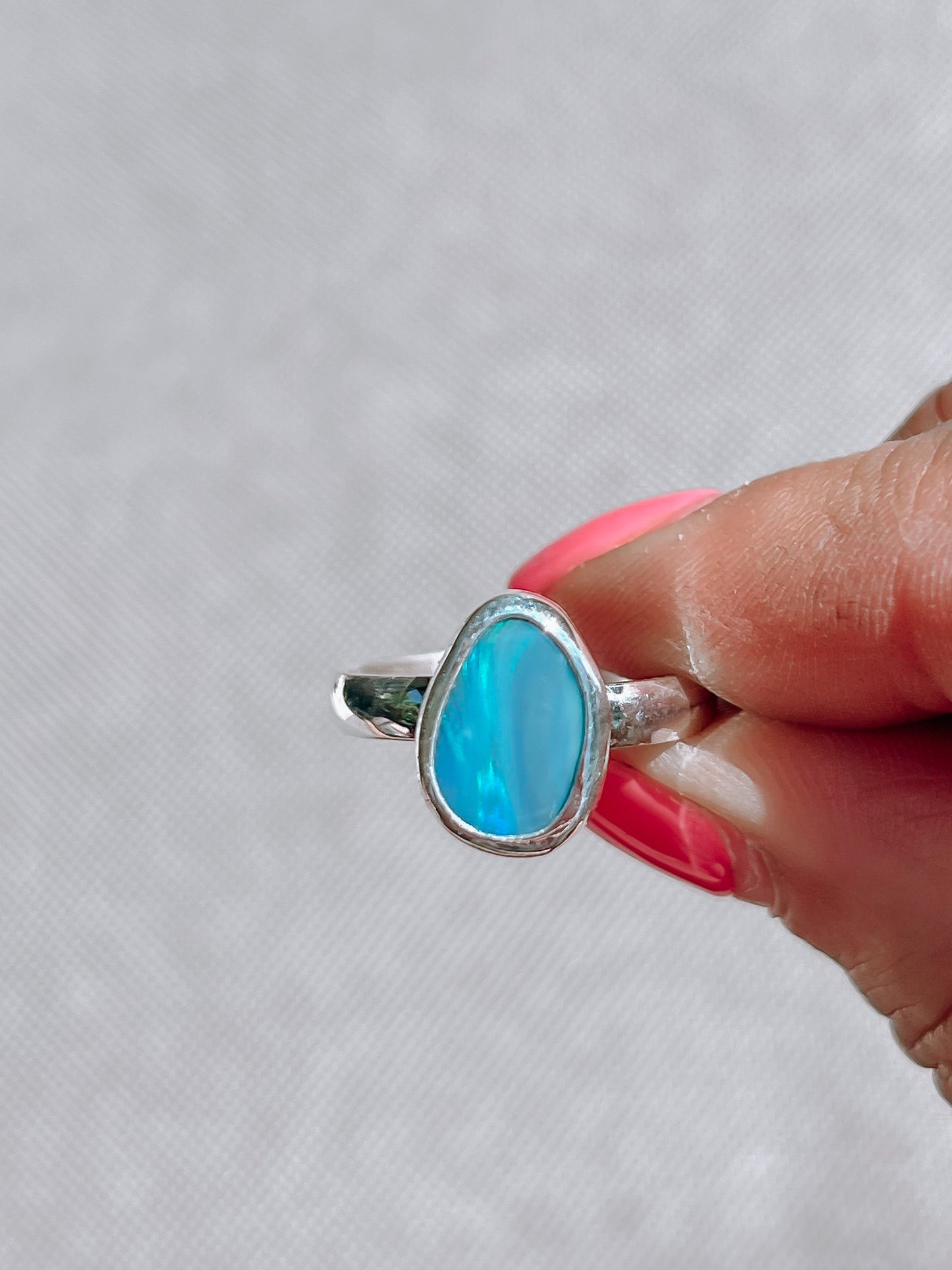 Australian Opal Ring (9.5)