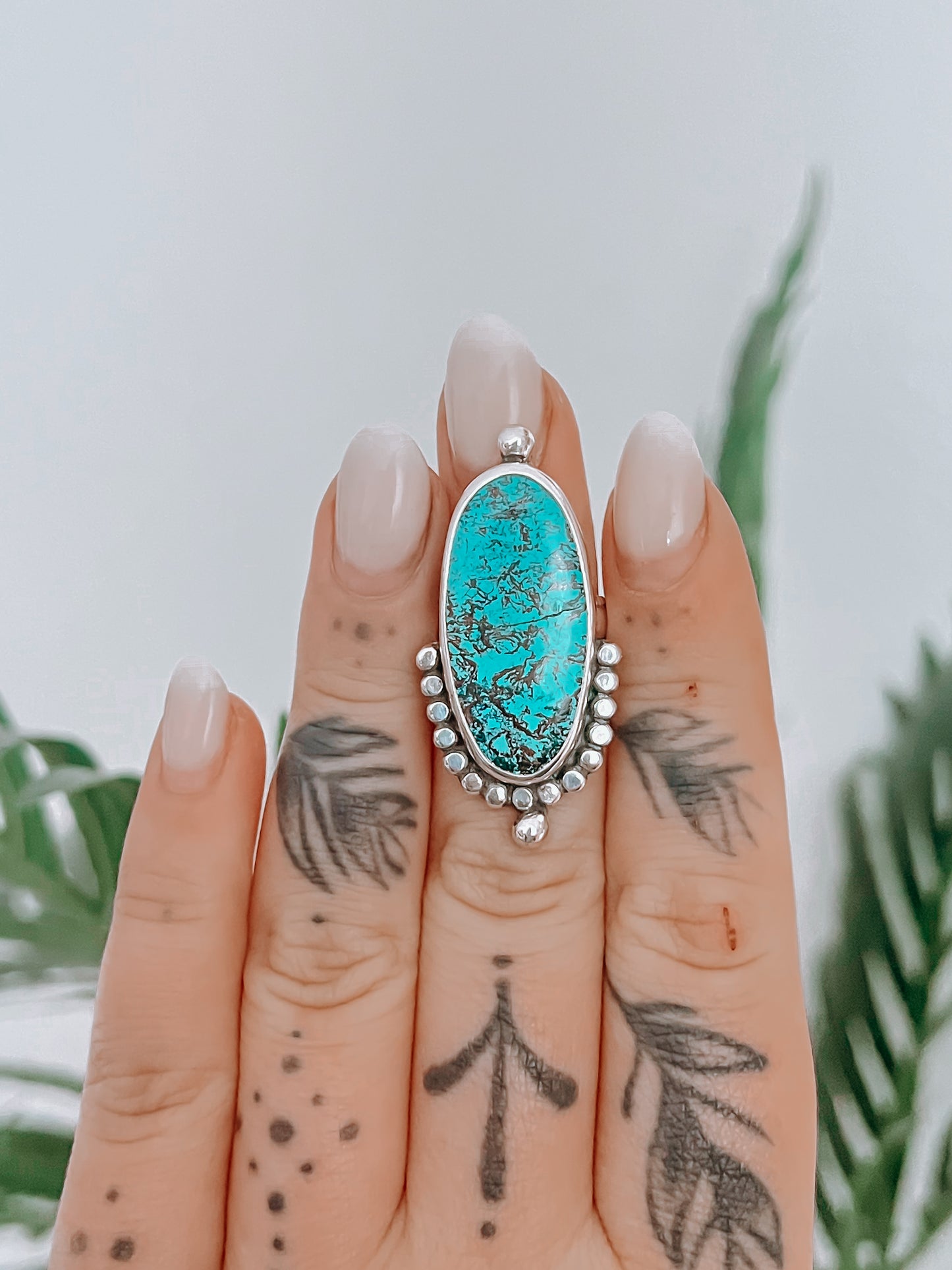 Shattuckite Ring (4.75)