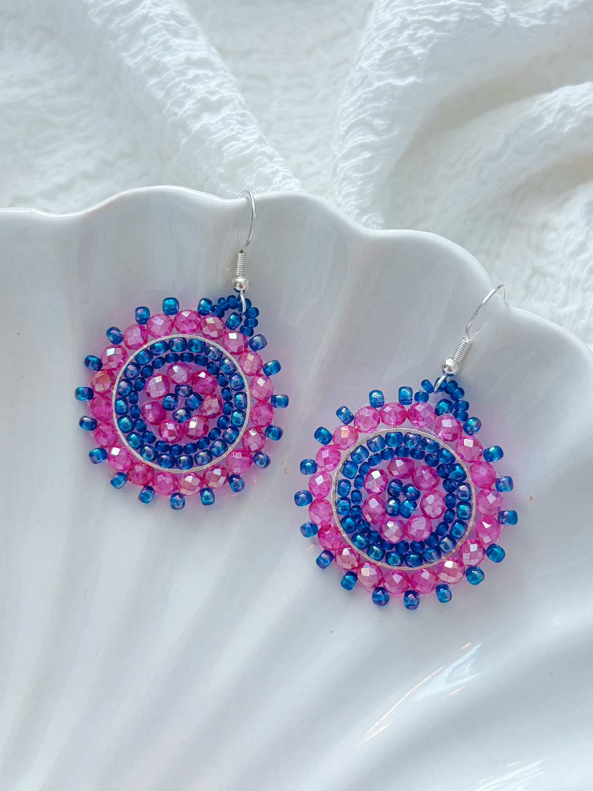 Skyline - beaded earrings