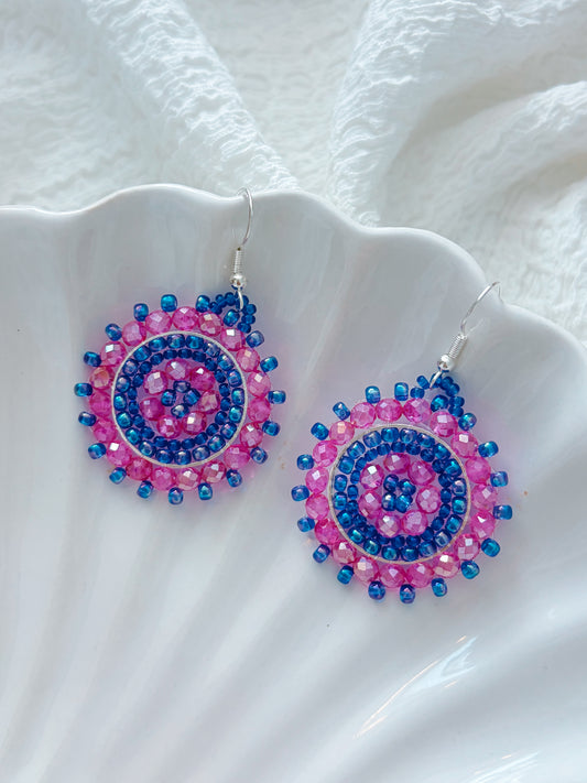 Skyline - beaded earrings