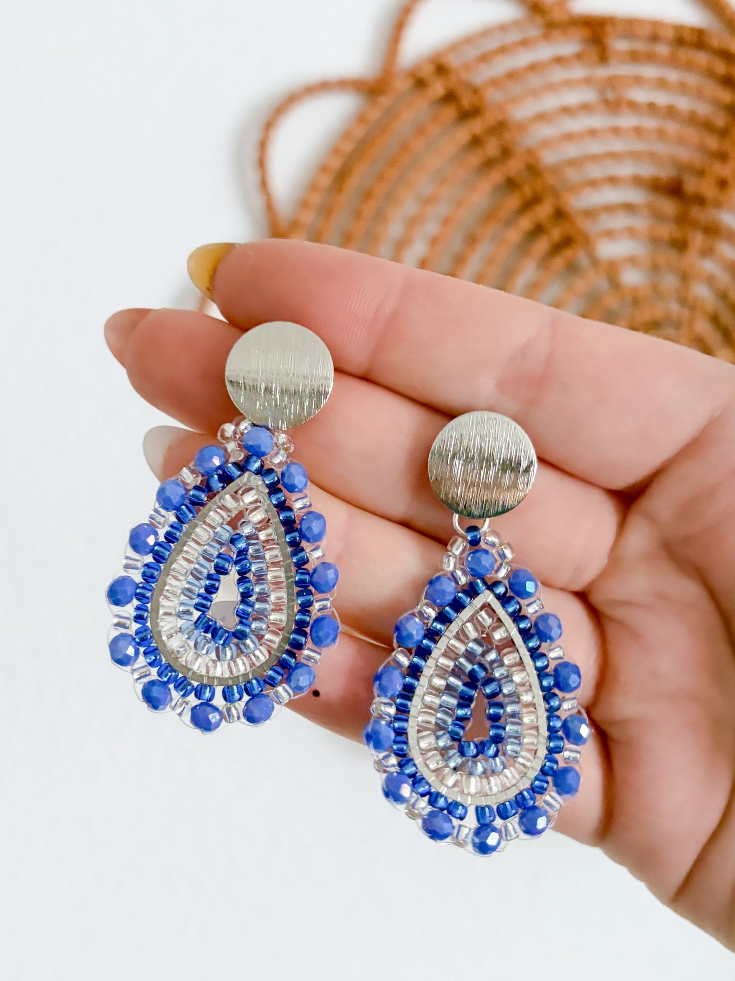 Beaded Earrings “skye”