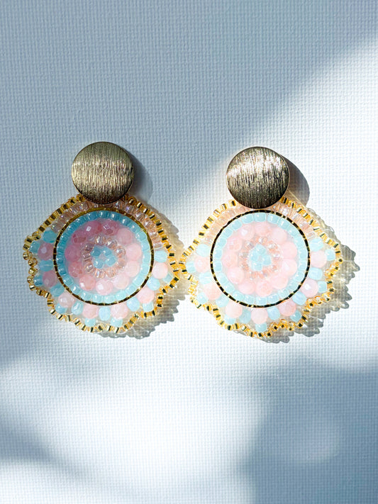 Morgan - beaded earrings