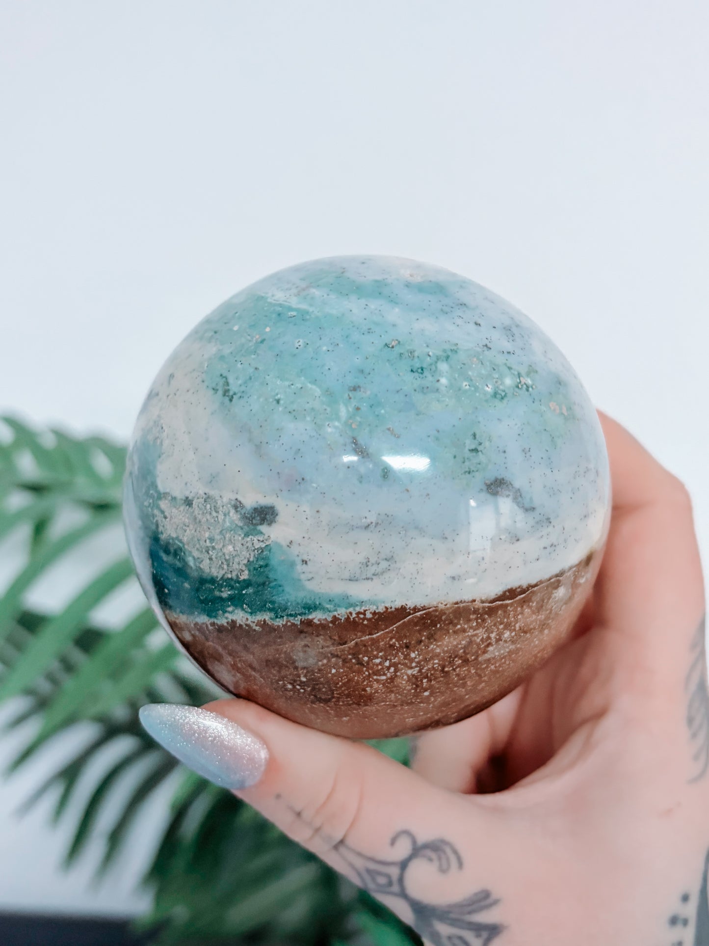 Sea Jasper Sphere