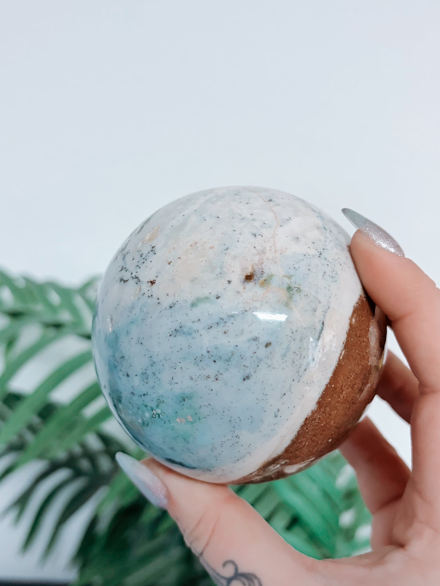 Sea Jasper Sphere