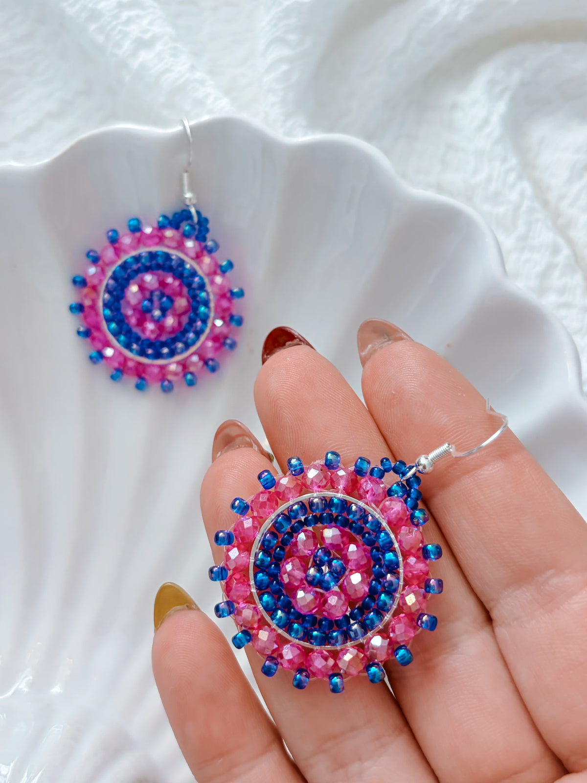 Skyline - beaded earrings