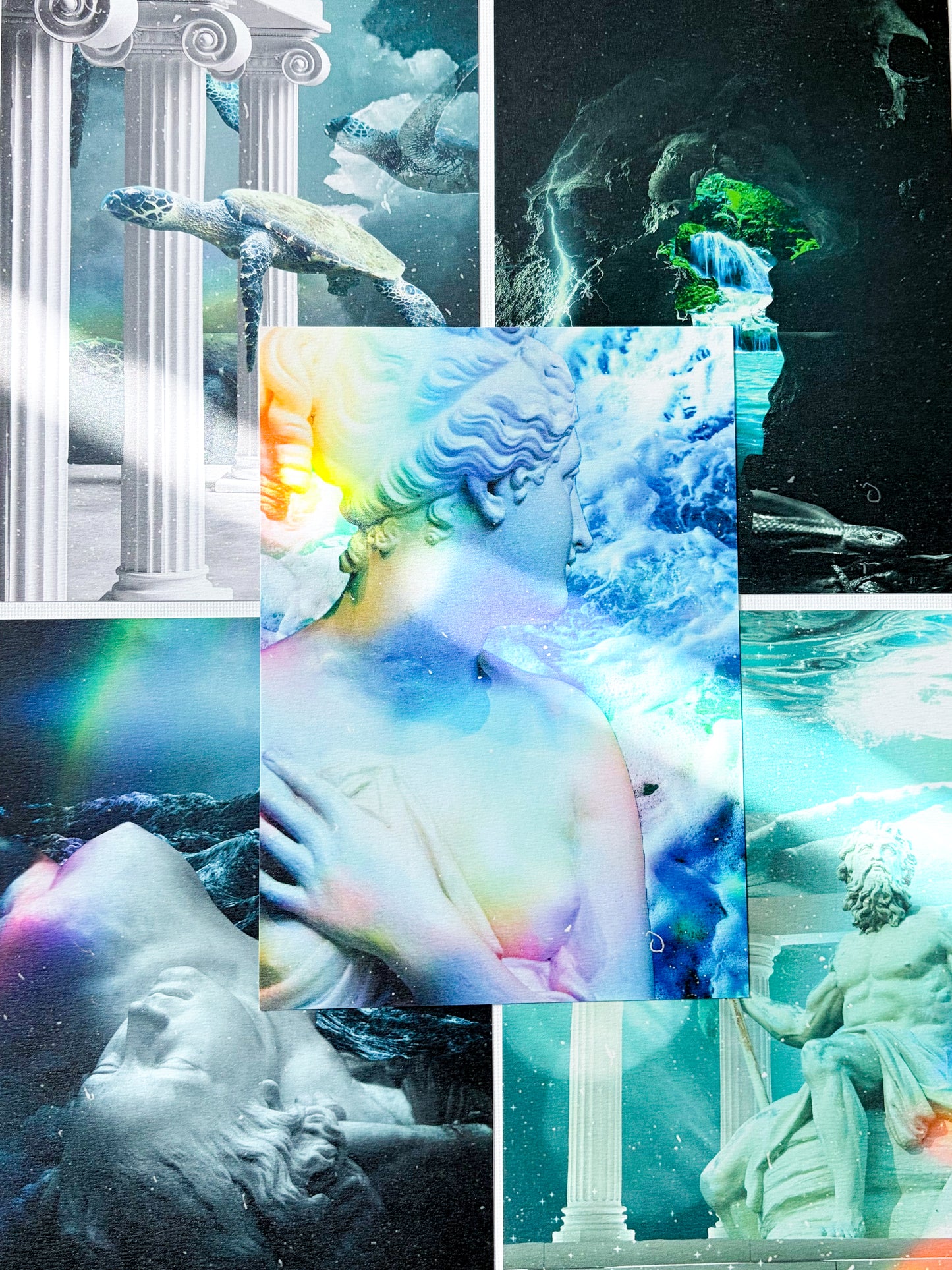 Lemuria Art Prints - full set of 5 13x18cm