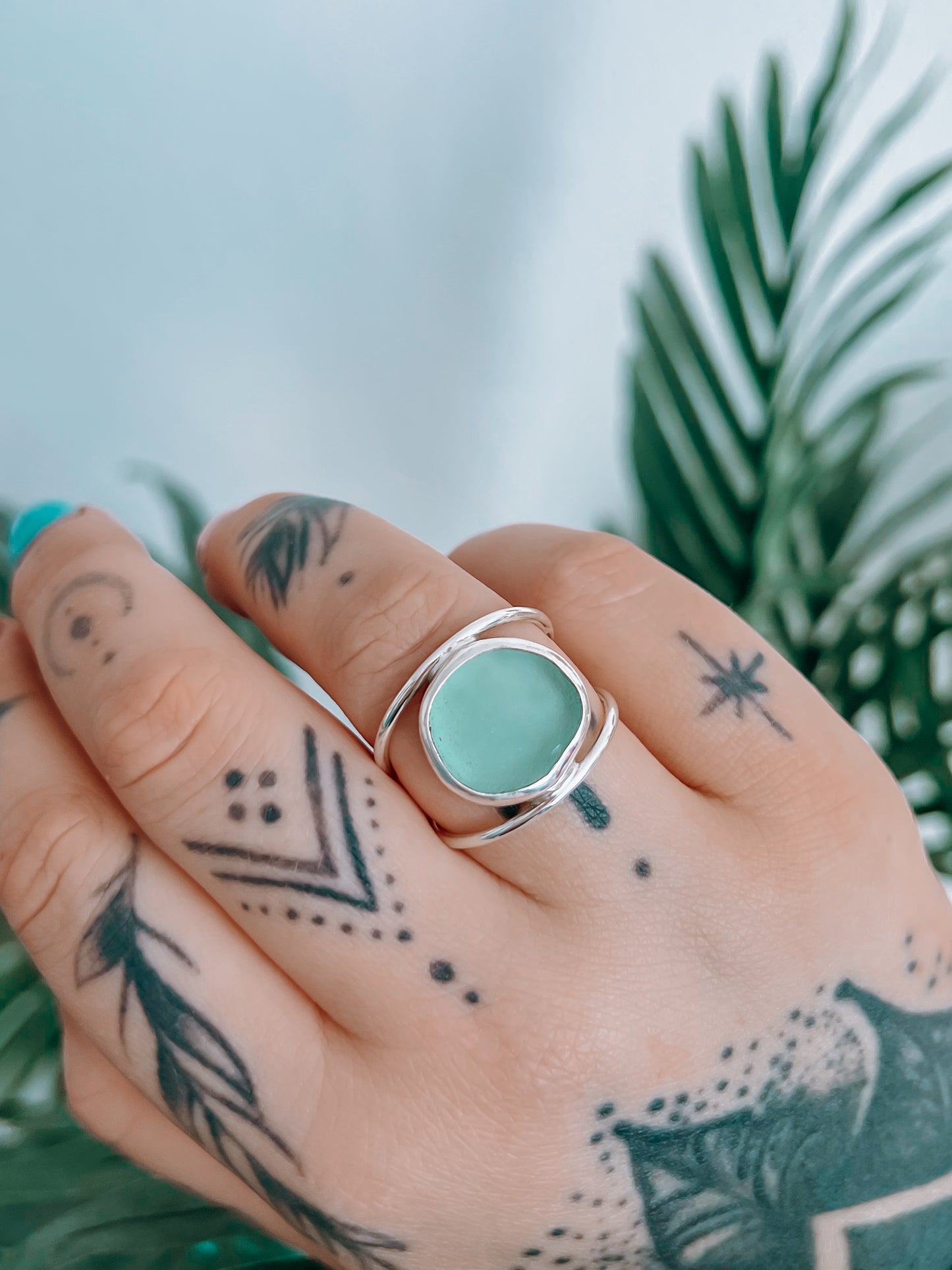 Seaglass Ocean Eye Ring (10)