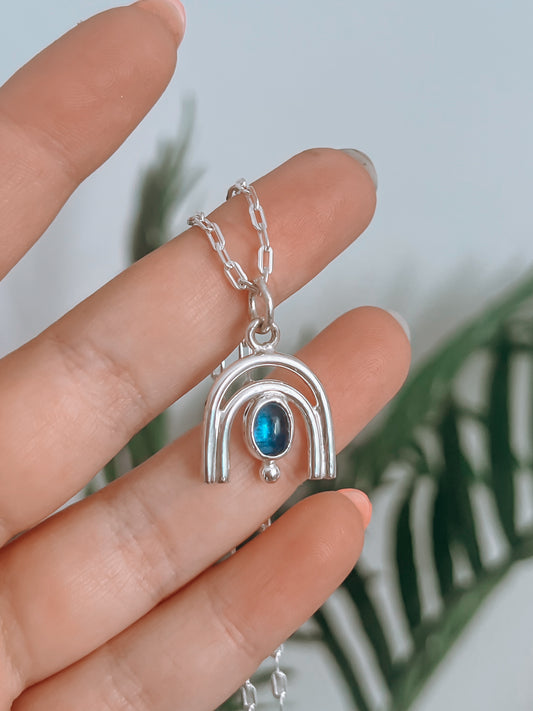 Kyanite “Iris” Necklace
