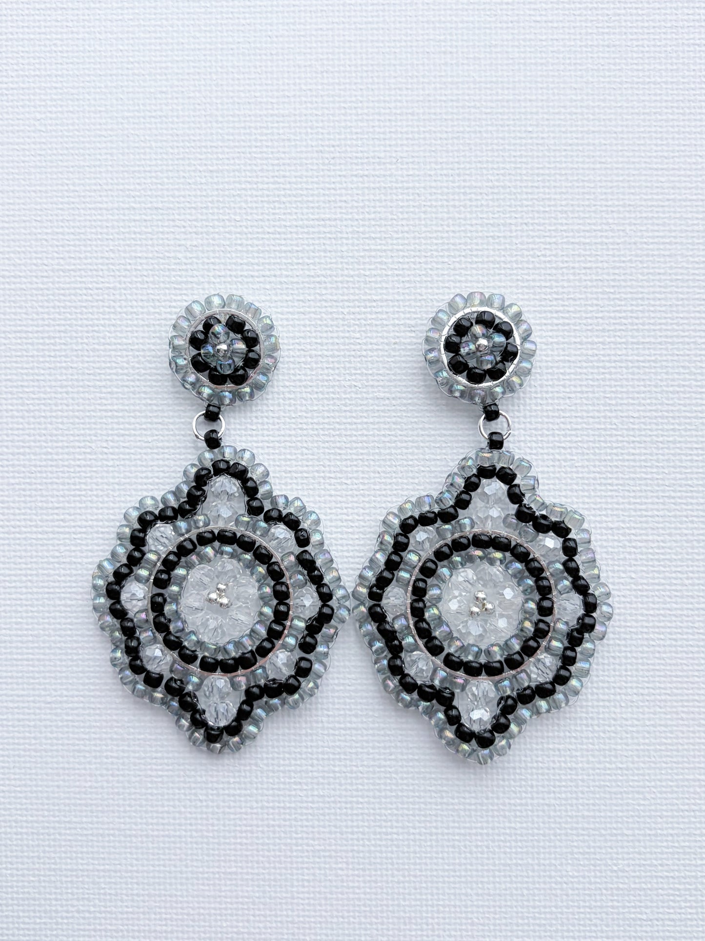 Friday - beaded earrings