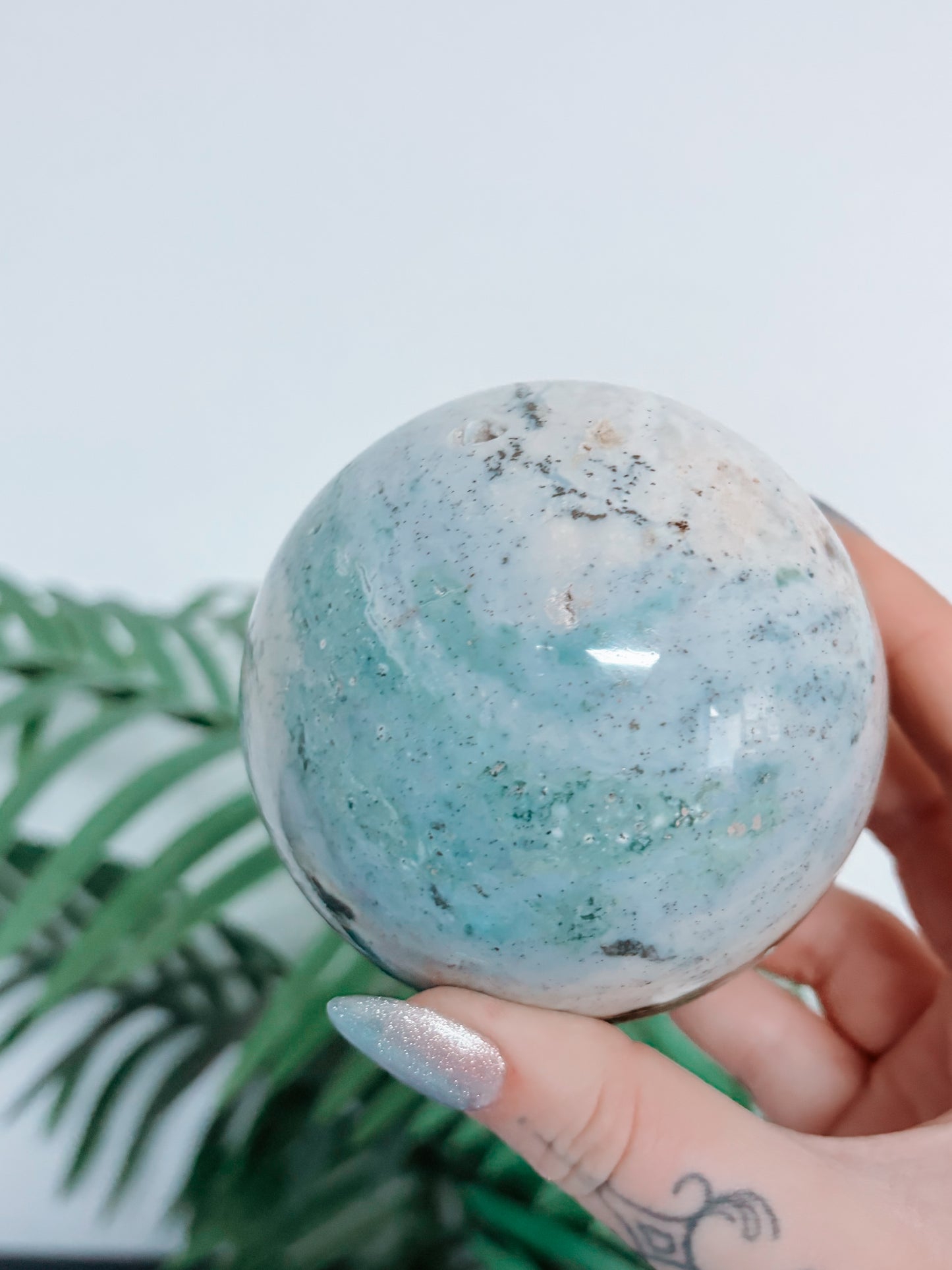 Sea Jasper Sphere