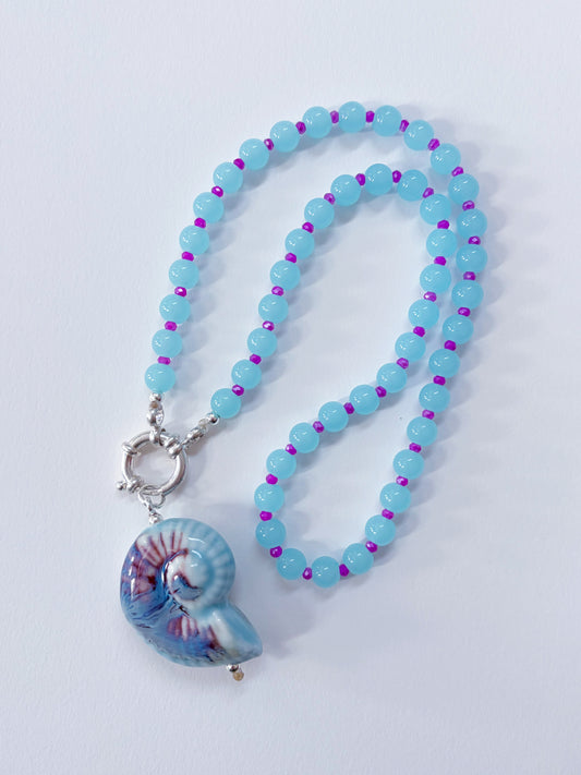 Lagoon - beaded Necklace