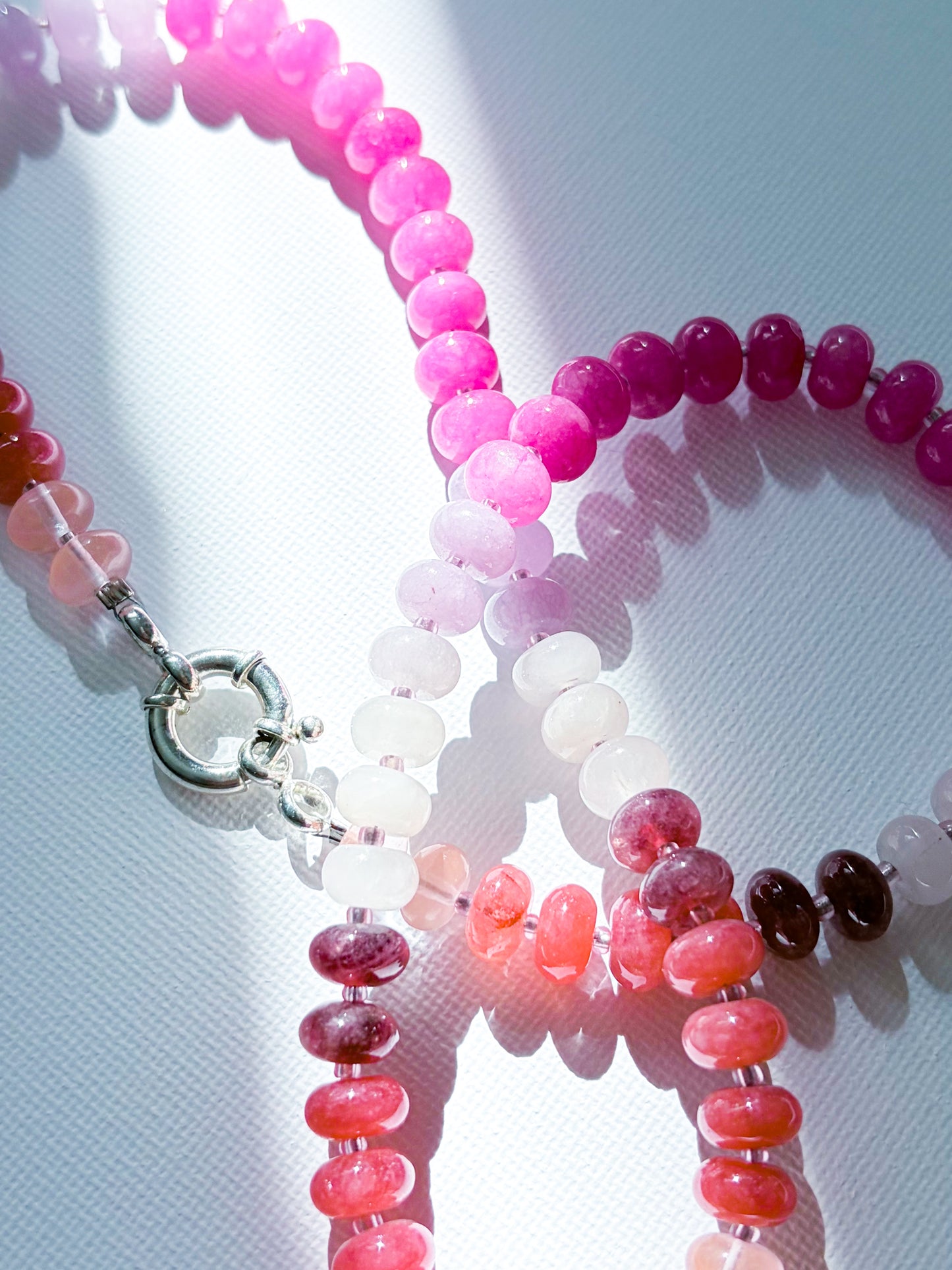 Rose Garden - beaded necklace