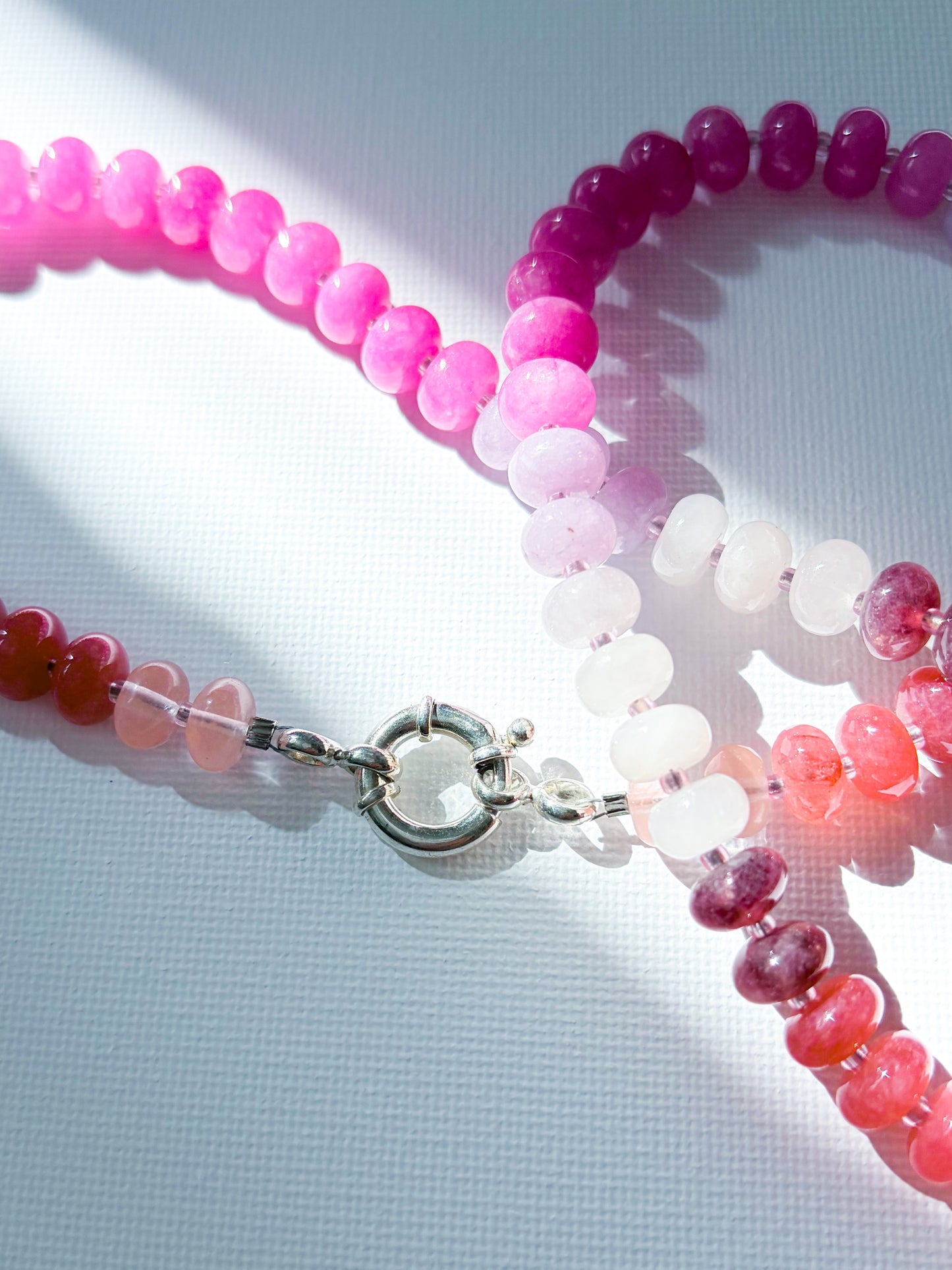 Rose Garden - beaded necklace