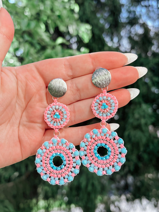 Lush Life - beaded Earrings