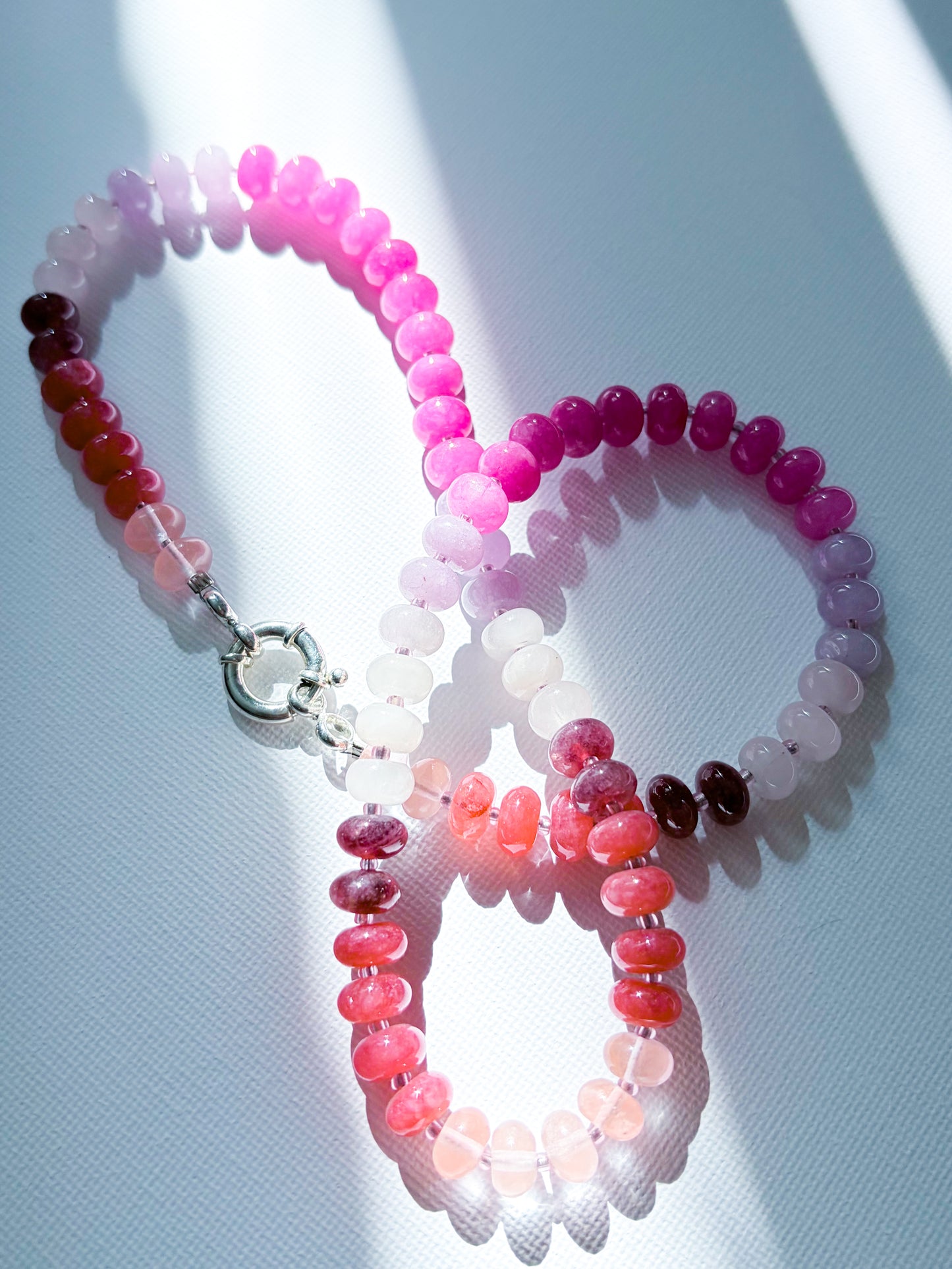 Rose Garden - beaded necklace