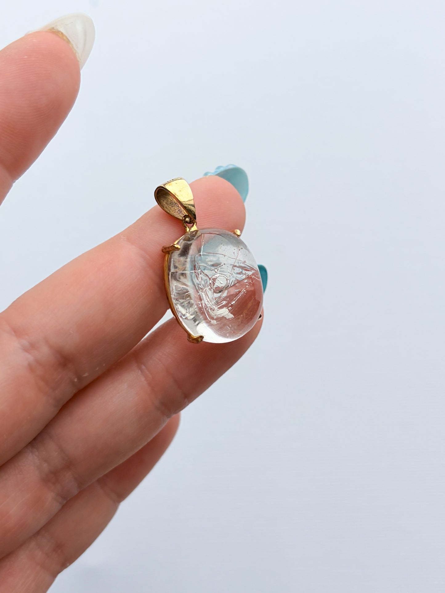 Enhydro Quartz - Pendant charm