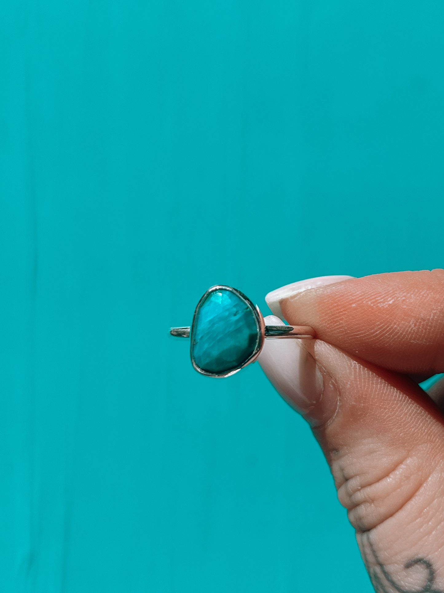 Chrysocholla Ring (8.5)