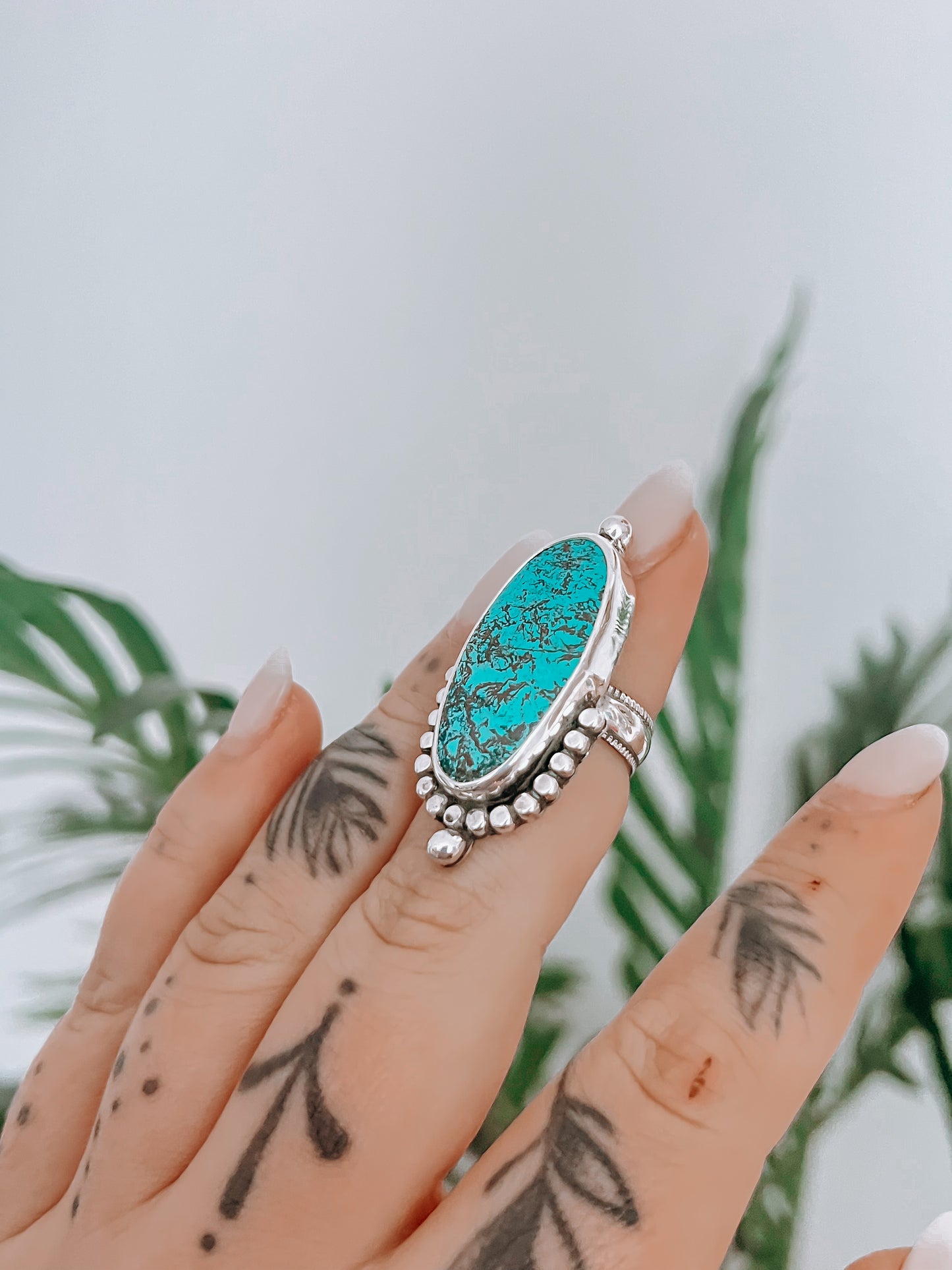 Shattuckite Ring (4.75)