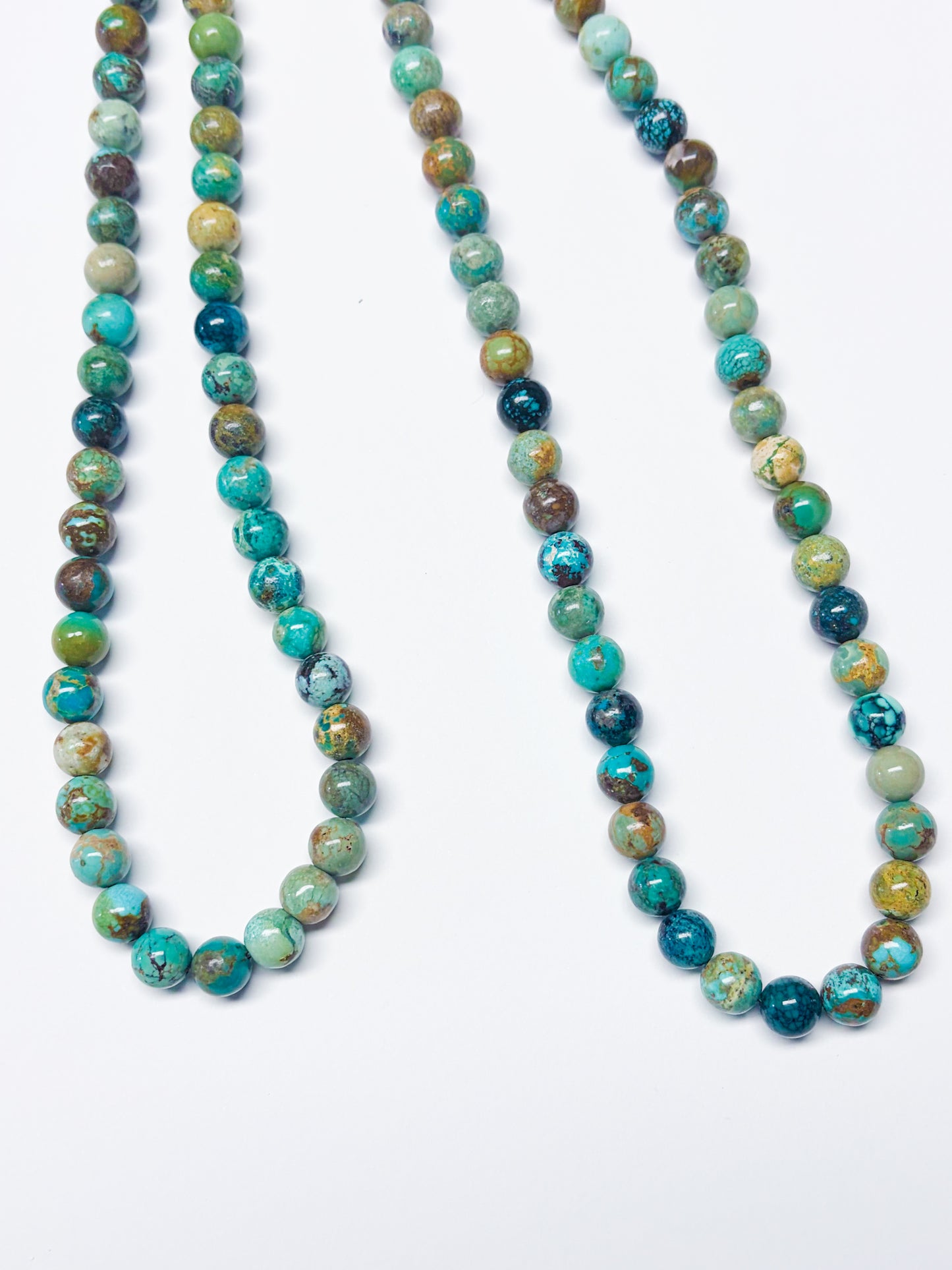 African Turquoise Necklace - adjustable