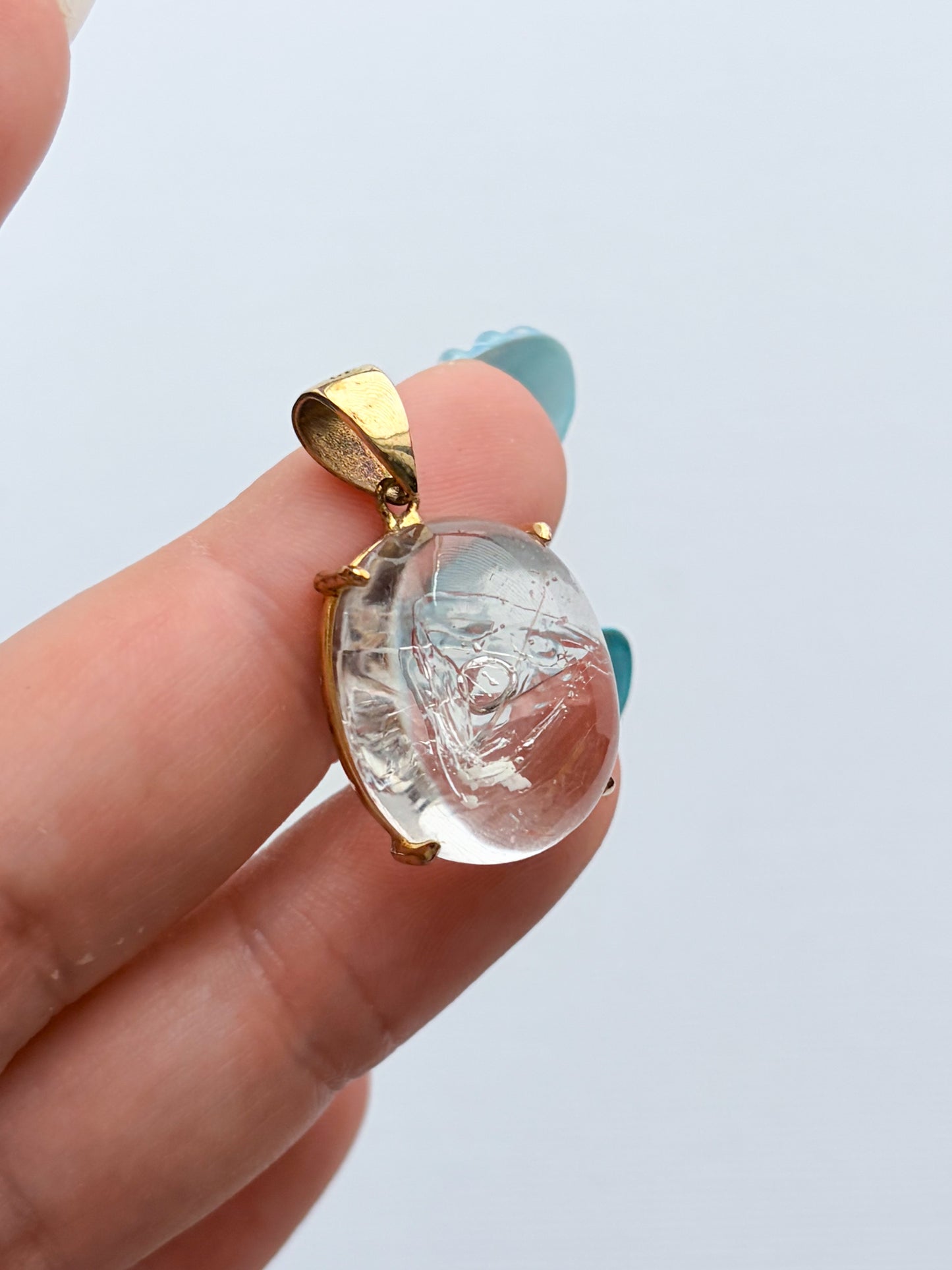 Enhydro Quartz - Pendant charm
